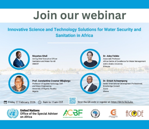 African Experts Call for Domestic Financing to Secure the Continent’s Water Future